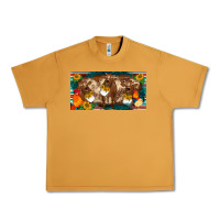 Peanut Butter western cow cockerel chick  serape leopard sunflowers license plate te Urban Heavy Tee - BarkalooDesign