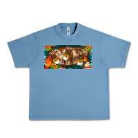 Pebble Blue western cow cockerel chick  serape leopard sunflowers license plate te Urban Heavy Tee - BarkalooDesign