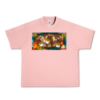 Salmon western cow cockerel chick  serape leopard sunflowers license plate te Urban Heavy Tee - BarkalooDesign