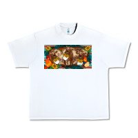 White western cow cockerel chick  serape leopard sunflowers license plate te Urban Heavy Tee - BarkalooDesign