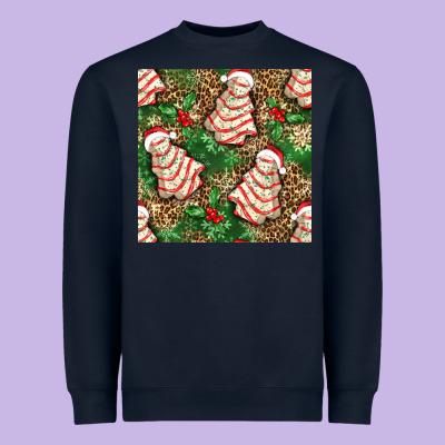 Christmas Tree Cakes Heavyweight Sweatshirt Designed By Nancycooperartshop