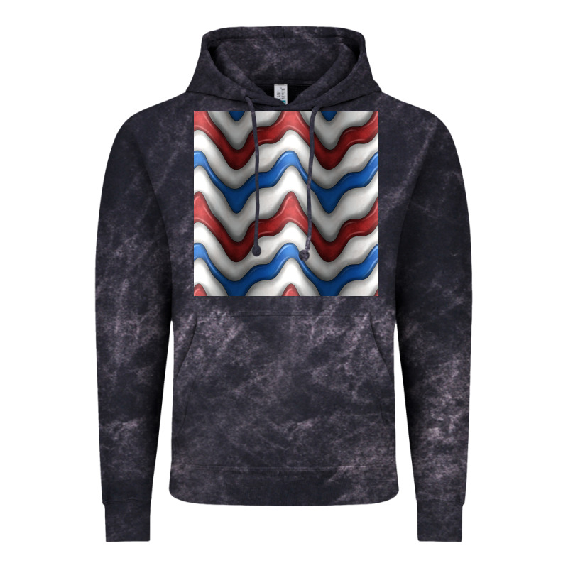 4th July Stripes Seamless Pattern Vintage Hoodie by BundleAndBundleShop | Teevron