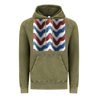 Vintage Olive 4th july stripes seamless pattern Vintage Hoodie - BundleAndBundleShop