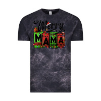 Cloud Black merry mama Christmas Vintage Tee - Jasminsmagicworld