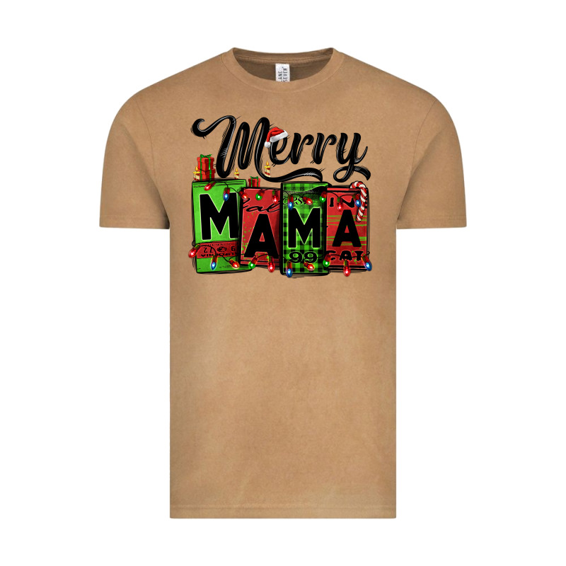 Merry Mama Christmas Vintage Tee by Jasminsmagicworld | Teevron