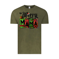 Vintage Olive merry mama Christmas Vintage Tee - Jasminsmagicworld