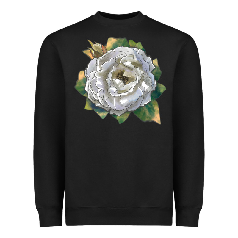 Pillow Fight Rose Heavyweight Sweatshirt by LillyAllenDesigns | Teevron
