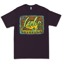 Plum the lake is my happy place Premium Tee - HRA Design Shop