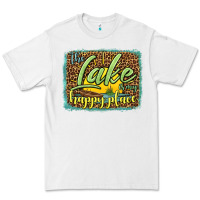 The Lake Is My Happy Place Premium Tee | Teevron