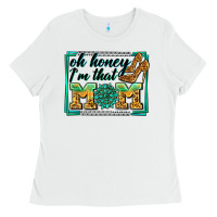 White oh honey i'm that mom Ladies Tee - Zillion Design Studio