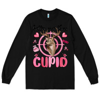 Black better aim than cupid Long Sleeve Tee - MaliasSmallBusiness