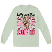 Matcha better aim than cupid Long Sleeve Tee - MaliasSmallBusiness