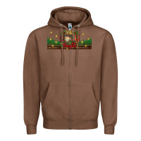 Chestnut oh holy night Zipper Hoodie - BundleAndBundleShop