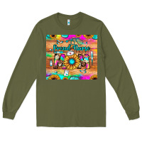 Army Green proud nurse mom Long Sleeve Tee - JahusDesignShop