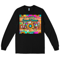 Black proud nurse mom Long Sleeve Tee - JahusDesignShop