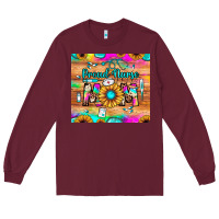Burgundy proud nurse mom Long Sleeve Tee - JahusDesignShop