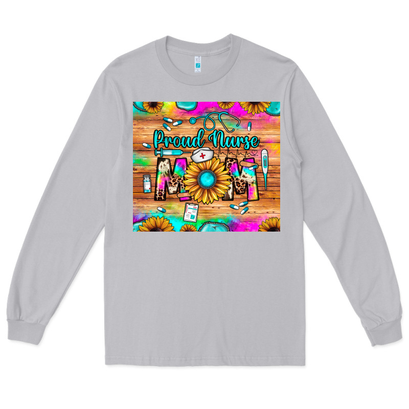 Proud Nurse Mom Long Sleeve Tee by JahusDesignShop | Teevron