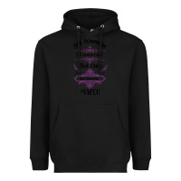 Black all women are created equal but only the smartest are born in march Heavyweight Hoodie - Bettercallsaul