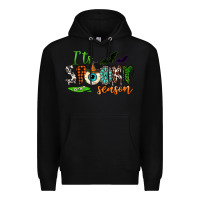 Black It's spooky season Premium Hoodie - NancyCooperArtShop