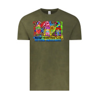 Vintage Olive accept understand love autism awareness western background Vintage Tee - BarkalooDesign