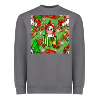 Storm Christmas unicorn and gift box Heavyweight Sweatshirt - NancyCooperArtShop
