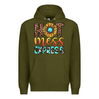Army Green hot mess express Premium Hoodie - JahusDesignShop