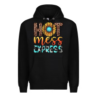 Black hot mess express Premium Hoodie - JahusDesignShop