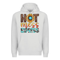 Dove Grey hot mess express Premium Hoodie - JahusDesignShop
