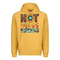 Mustard hot mess express Premium Hoodie - JahusDesignShop