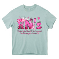 Arona rn s make the world go around and everyone knows Heavy Core Tee - texasbilliewilder