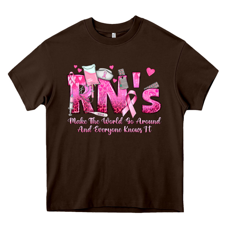 Rn S Make The World Go Around And Everyone Knows Heavy Core Tee by texasbilliewilder | Teevron