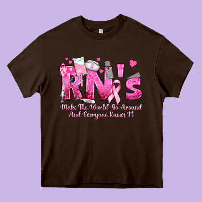 Rn S Make The World Go Around And Everyone Knows Heavy Core Tee Designed By Texasbilliewilder