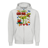 Dove Grey ready to crush pre k Zipper Hoodie - BundleAndBundleShop