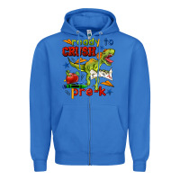 True Royal ready to crush pre k Zipper Hoodie - BundleAndBundleShop