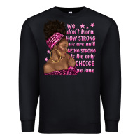 Black afro woman cancer Premium Sweatshirt - texasbilliewilder