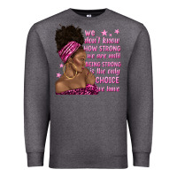 Charcoal Heather afro woman cancer Premium Sweatshirt - texasbilliewilder