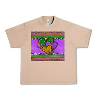 Burro mardi gras hearts and fleur de lis Urban Heavy Tee - Jasminsmagicworld