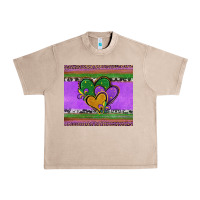 French Oak mardi gras hearts and fleur de lis Urban Heavy Tee - Jasminsmagicworld