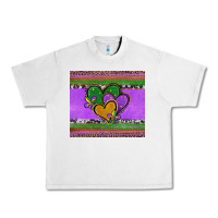 Lunar Rock mardi gras hearts and fleur de lis Urban Heavy Tee - Jasminsmagicworld