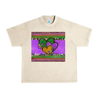 Sandshell mardi gras hearts and fleur de lis Urban Heavy Tee - Jasminsmagicworld
