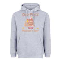Heather Grey Our First Mother's Day Heavyweight Hoodie - Bettercallsaul