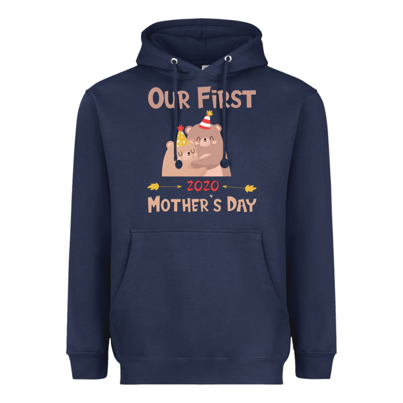Our First Mother's Day Heavyweight Hoodie by Bettercallsaul | Teevron