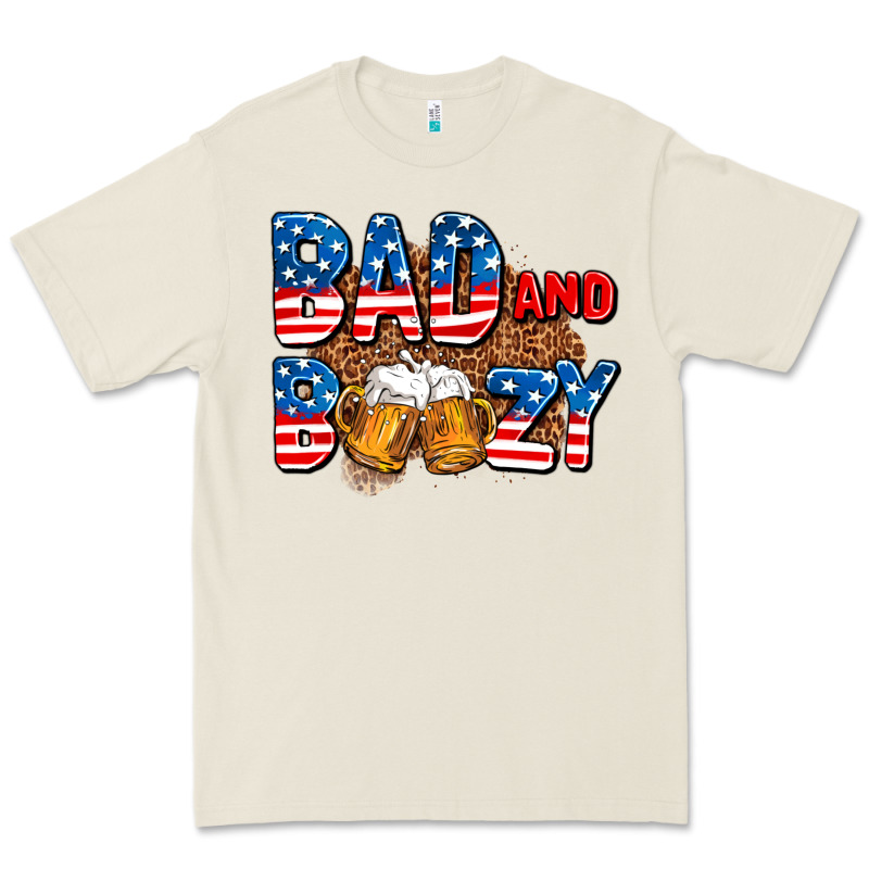 Bad And Boozy Usa Premium Tee by AdoDesignShop | Teevron