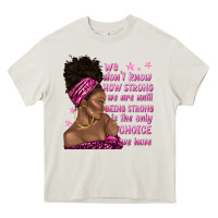 Cream afro woman cancer Heavy Core Tee - texasbilliewilder