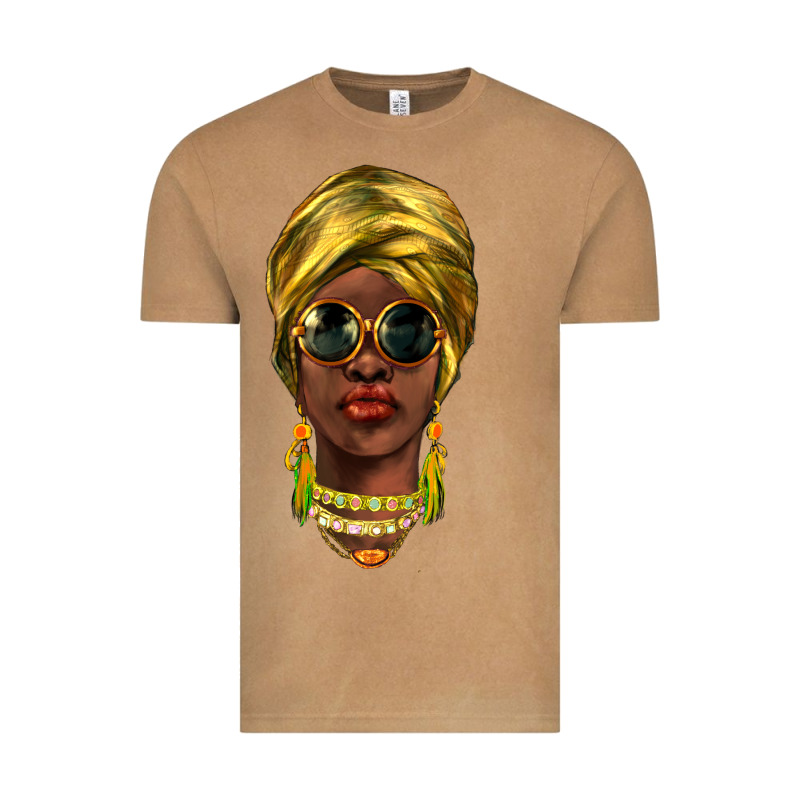 African Woman Vintage Tee by NancyCooperArtShop | Teevron