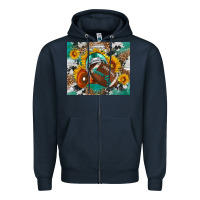 Navy game day mouse pad Zipper Hoodie - BundleAndBundleShop