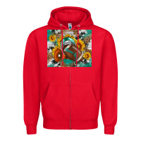 Red game day mouse pad Zipper Hoodie - BundleAndBundleShop