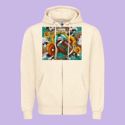 Game Day Mouse Pad Zipper Hoodie Designed By Bundleandbundleshop