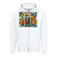 White game day mouse pad Zipper Hoodie - BundleAndBundleShop