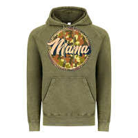 Vintage Olive mama   camouflage Vintage Hoodie - JahusDesignShop